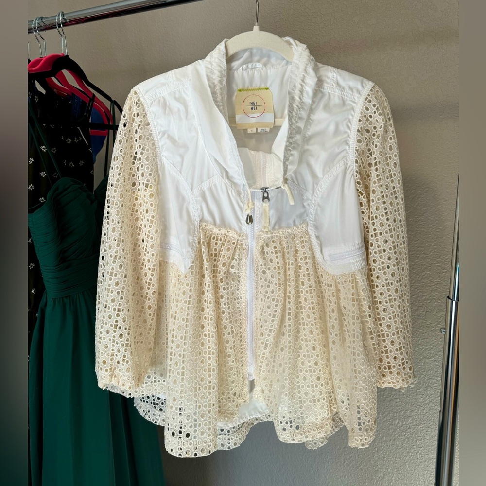 Anthropologie White / Cream Spring Jacket🤍